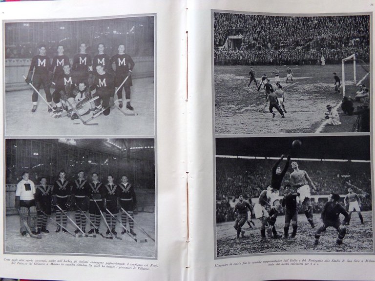 La Rivista illustrata Dicembre 1929 Missione Brezzi Arpinati Zago Fotodinamica