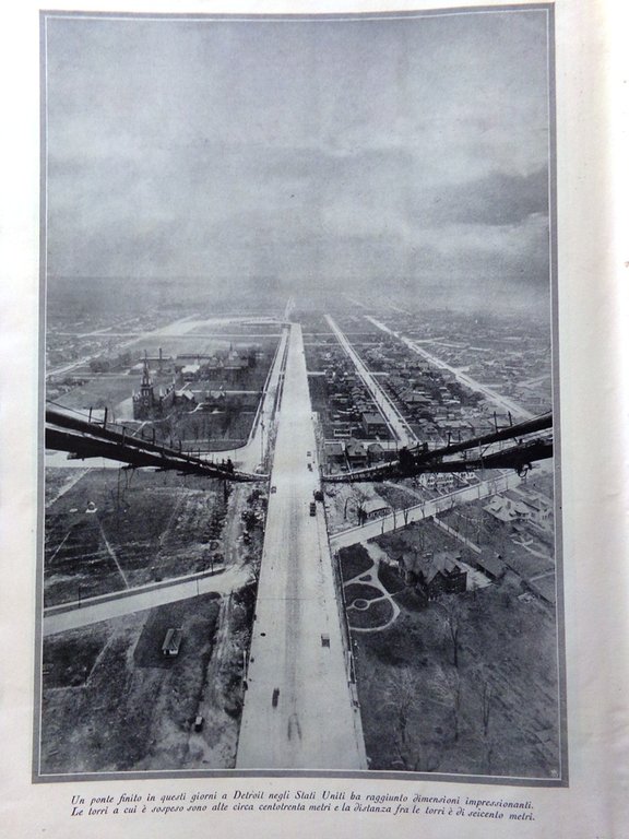 La Rivista illustrata Dicembre 1929 Missione Brezzi Arpinati Zago Fotodinamica