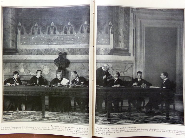 La Rivista illustrata Febbraio 1929 Patti Lateranensi Guanabara Perugia Autogiro