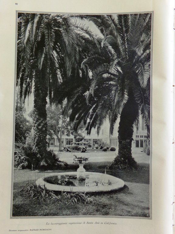 La Rivista illustrata Gennaio 1929 Pievi Corridoni Masaccio Aviazione Nikko …