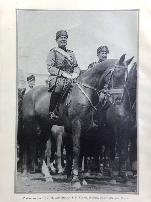 La Rivista illustrata Maggio 1929 Dux Chiarelli Mattioli Garbo Spallanzani …