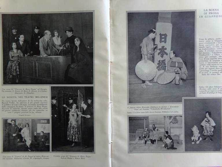 La Rivista illustrata Maggio 1929 Dux Chiarelli Mattioli Garbo Spallanzani …