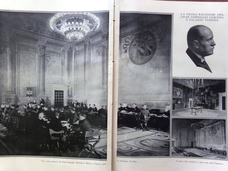 La Rivista illustrata Marzo 1929 Montefollonico Gemito Pompei Floriani Bignami