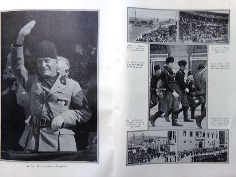 La Rivista illustrata Ottobre 1929 Donne del Cielo Nemi Cava …