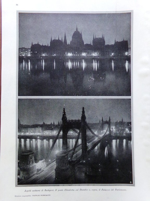 La Rivista illustrata Settembre 1929 Coppa Schneider Florio Gimignano Sansovino