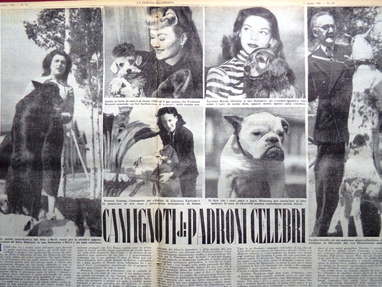 La Tribuna Illustrata 1 Agosto 1948 Manciuria Valerio Bartali Baker … | Immagine Gallery 4