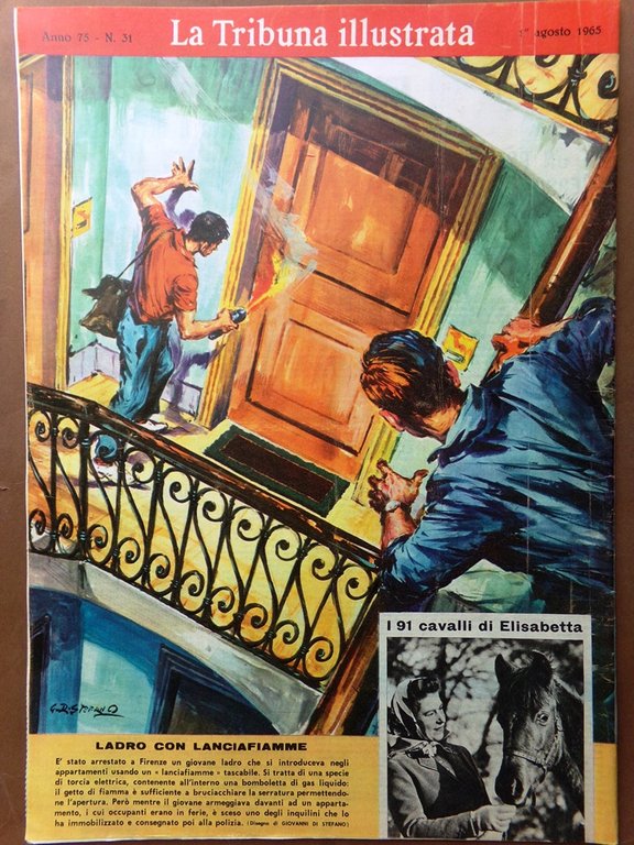La Tribuna Illustrata 1 Agosto 1965 Gimondi Dante Liz Taylor …