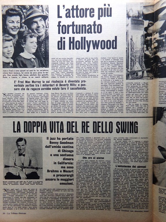 La Tribuna Illustrata 1 Aprile 1962 Pelè Macumba Grace Goodman …