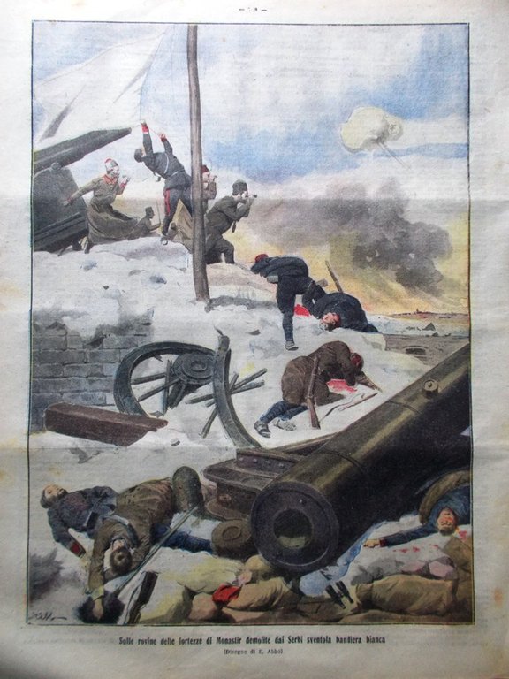 La Tribuna Illustrata 1 Dicembre 1912 Pergola Firenze Nobel Fabre …