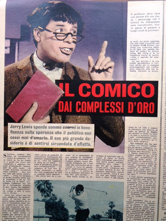 La Tribuna Illustrata 1 Dicembre 1963 Jerry Lewis Milan Rio …