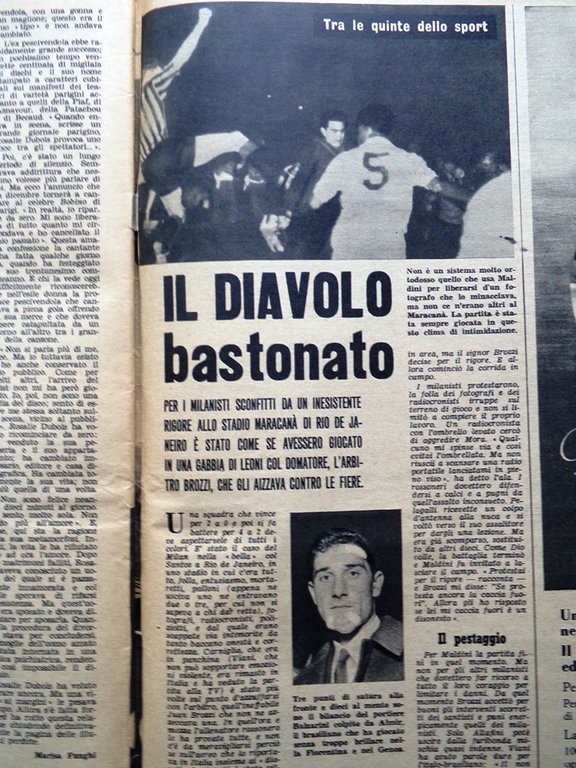 La Tribuna Illustrata 1 Dicembre 1963 Jerry Lewis Milan Rio …