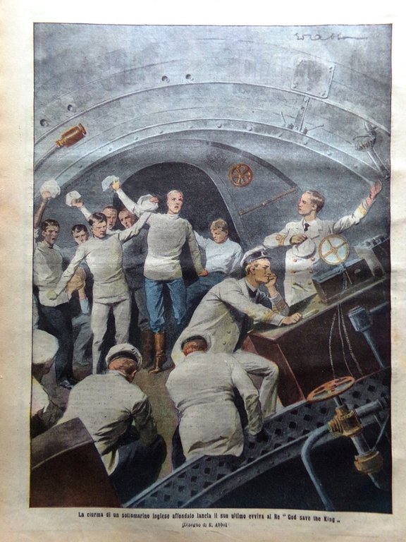 La Tribuna Illustrata 1 Febbraio 1914 Giovani Esploratori Sport Neve …