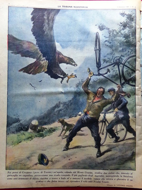 La Tribuna Illustrata 1 Febbraio 1948 Navajo Dietrich Aviazione Polare … | Immagine Gallery 3