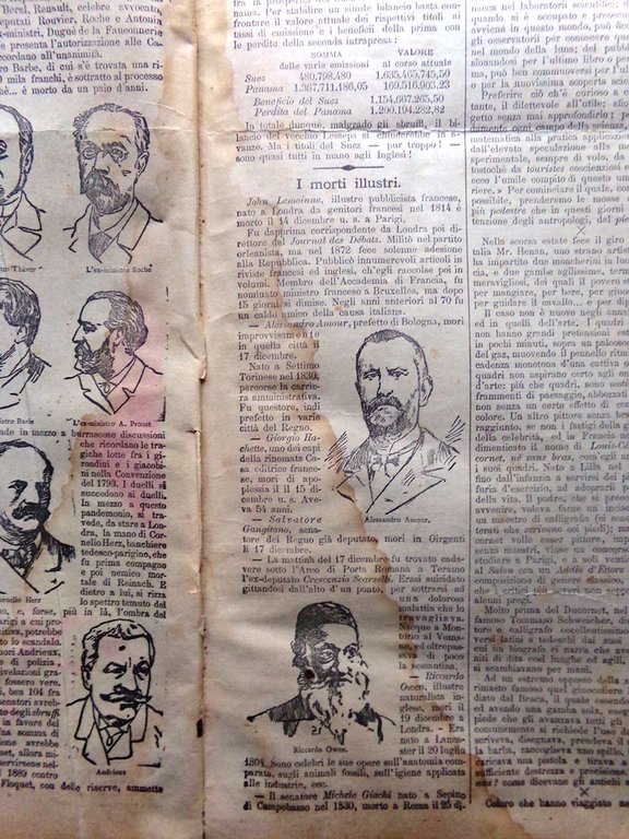 La Tribuna Illustrata 1 Gennaio 1893 Capodanno Quirinale Penelope Melandri …