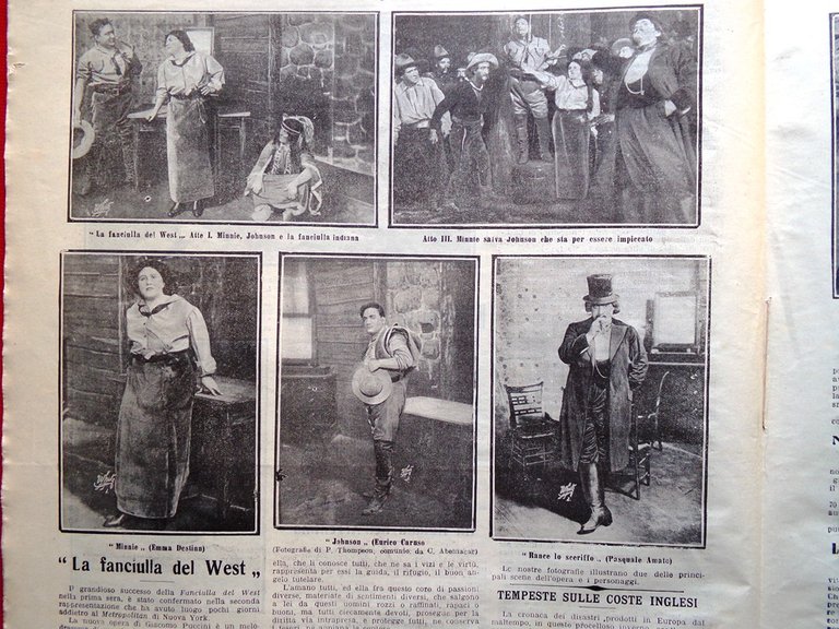 La Tribuna Illustrata 1 Gennaio 1911 Gods Bible Scholl Canale …