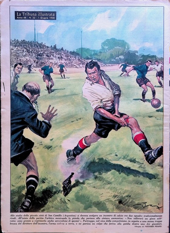 La Tribuna Illustrata 1 Giugno 1958 San Camillo Charles De …