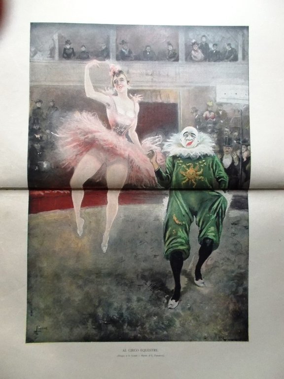 La Tribuna Illustrata 1 Maggio 1892 Catacombe Roma Croce Rossa …