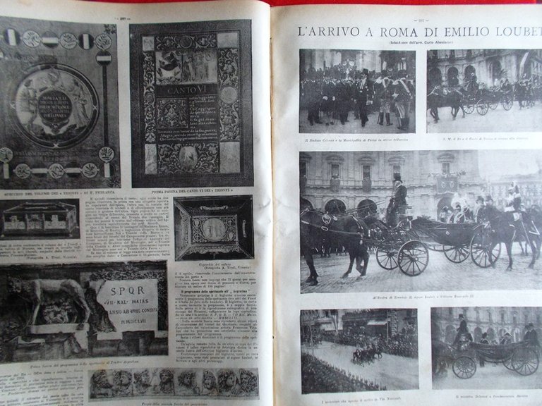 La Tribuna Illustrata 1 Maggio 1904 Tragedia Pragelato Loubet Feste …