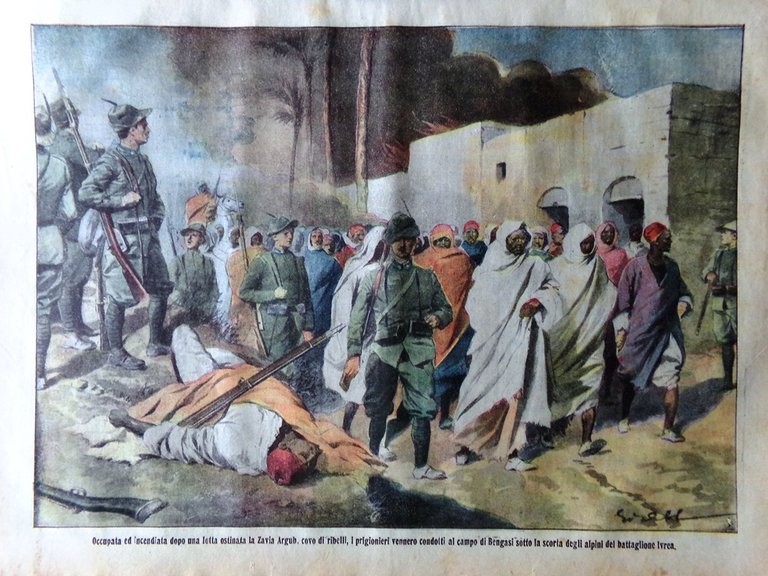La Tribuna Illustrata 1 Marzo 1914 Fezzan Moda Luchaire Bracco …