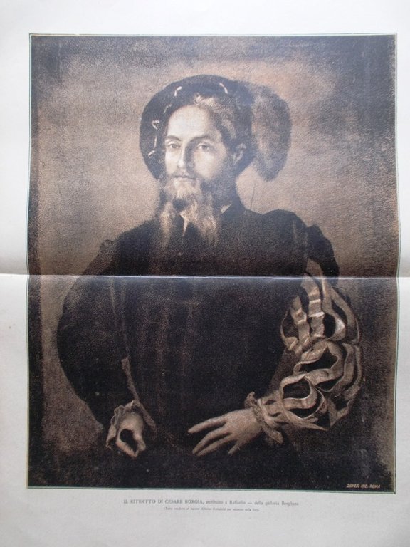 La Tribuna Illustrata 1 Novembre 1891 Nicolò Barabino Cesare Borgia …