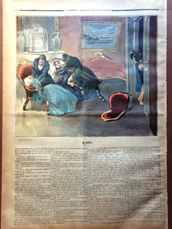 La Tribuna Illustrata 1 Ottobre 1893 Camille flammarion Fine del …
