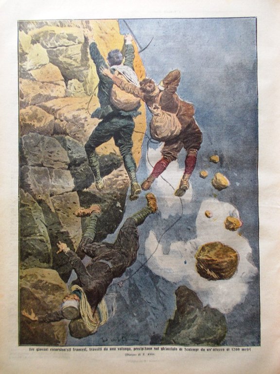 La Tribuna Illustrata 10 Agosto 1913 Mulay Hafid Macedonia Cavalieri …
