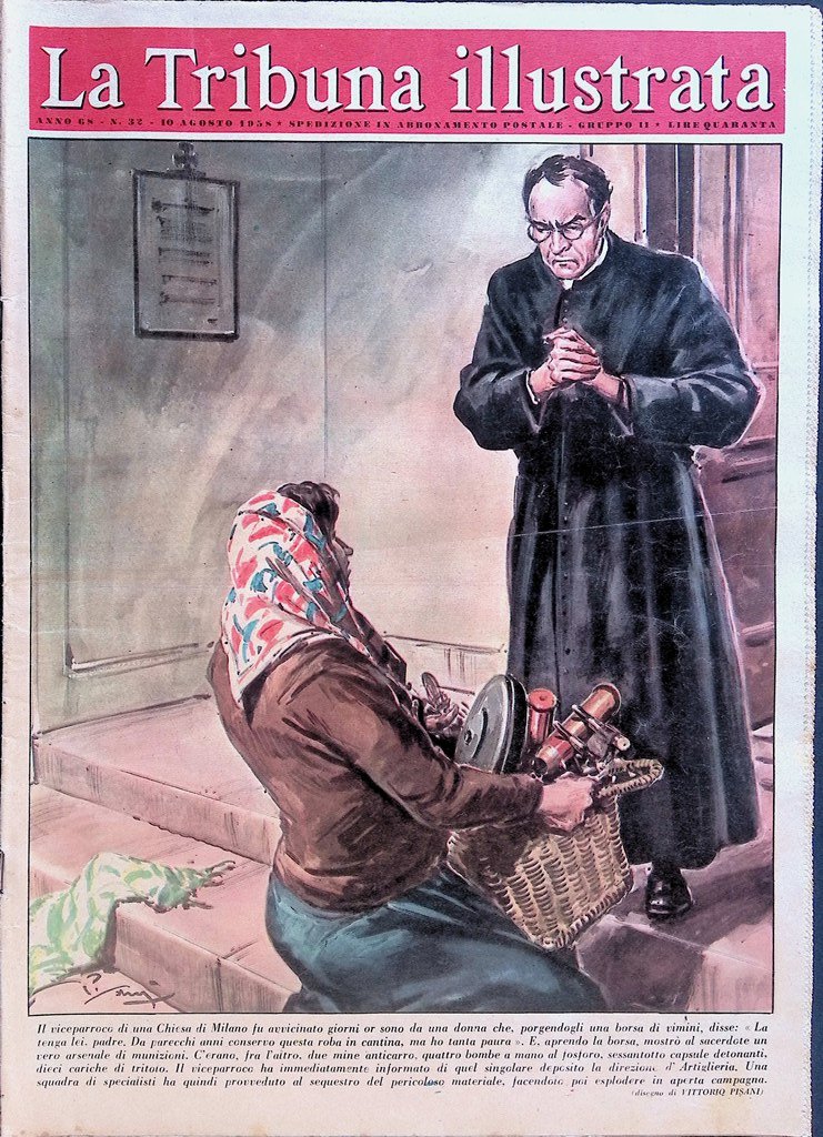 La Tribuna Illustrata 10 Agosto 1958 Biennale Venezia Meadows Lemon …