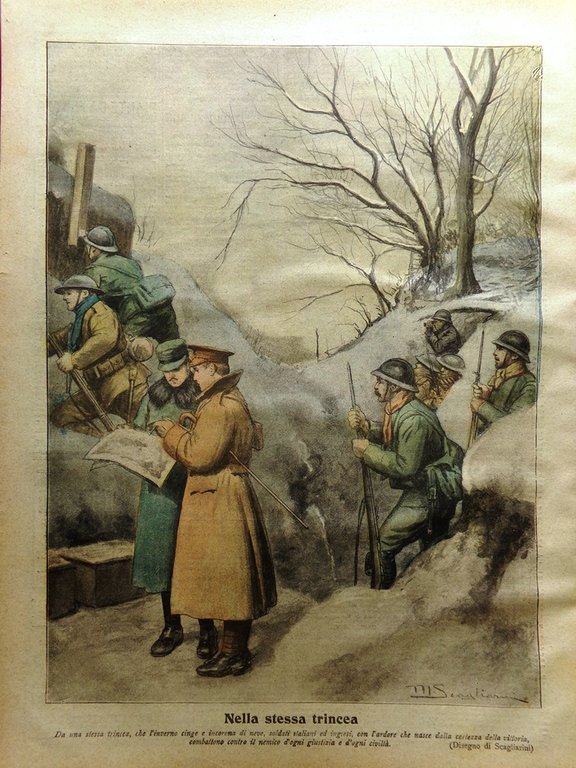 La Tribuna Illustrata 10 Febbraio 1918 WW1 Gipsoteca di Possagno … | Immagine Gallery 3
