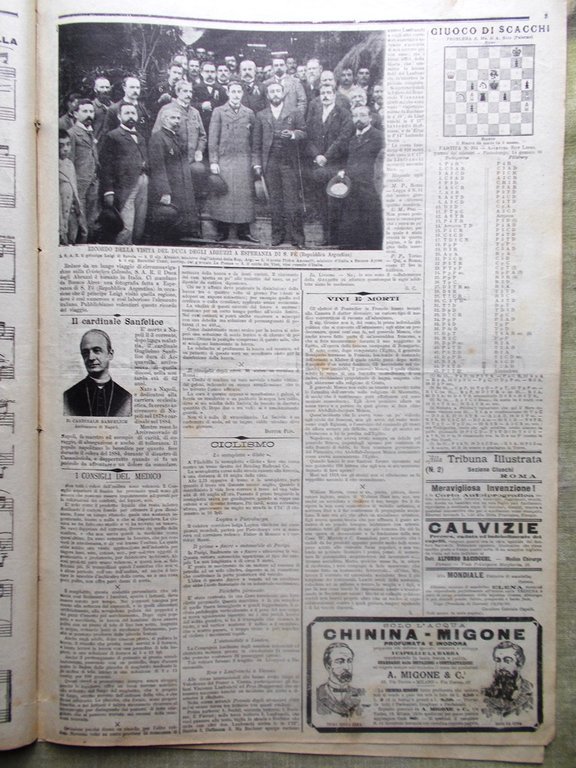 La Tribuna Illustrata 10 Gennaio 1897 Eccidio Mogadiscio Duca Amazzoni …