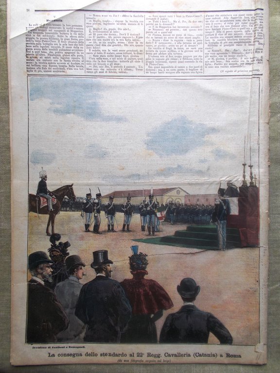 La Tribuna Illustrata 10 Gennaio 1897 Eccidio Mogadiscio Duca Amazzoni …