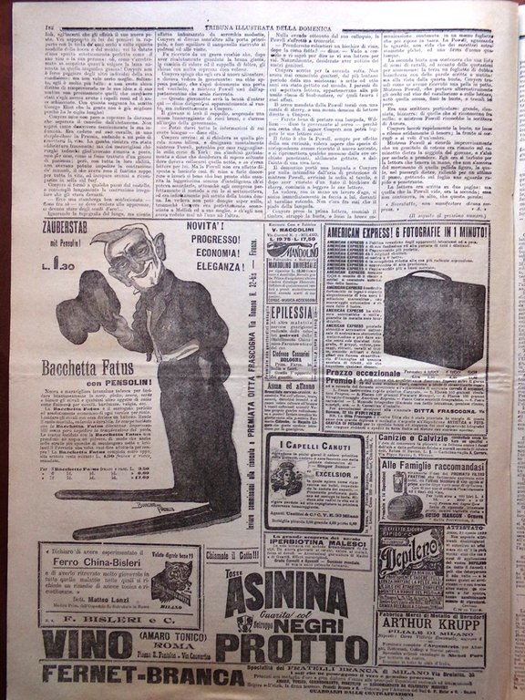 La Tribuna Illustrata 10 Giugno 1900 Esposizione di Parigi Stazione …