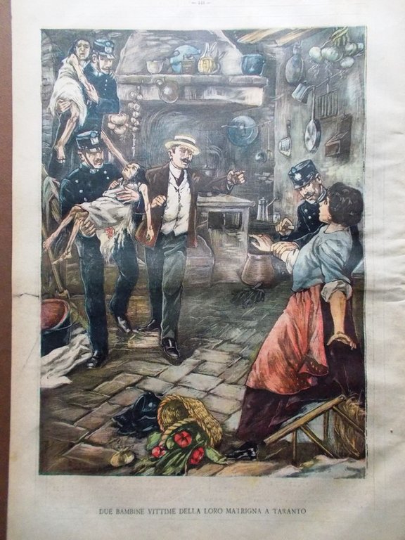 La Tribuna Illustrata 10 Luglio 1904 Taranto Saint Louis Guerra …