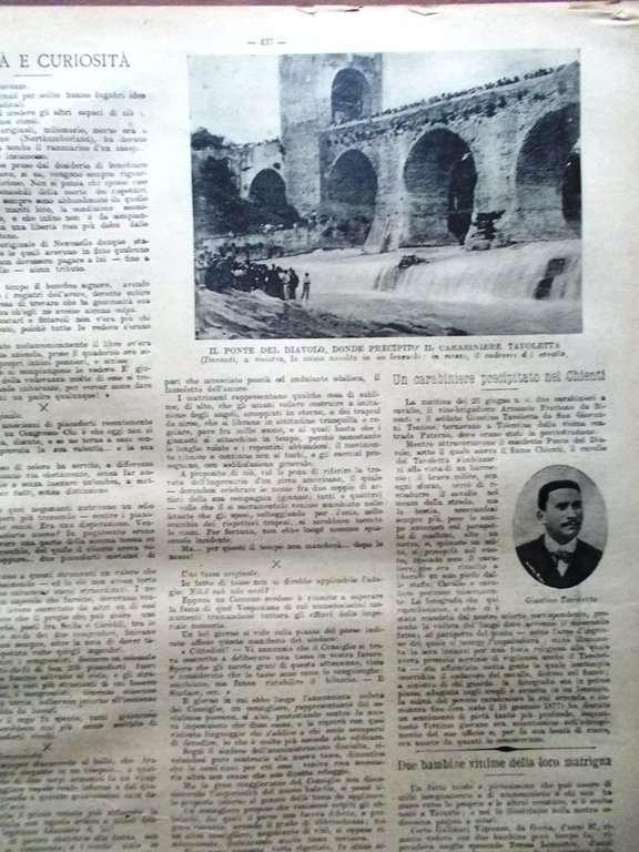 La Tribuna Illustrata 10 Luglio 1904 Taranto Saint Louis Guerra …