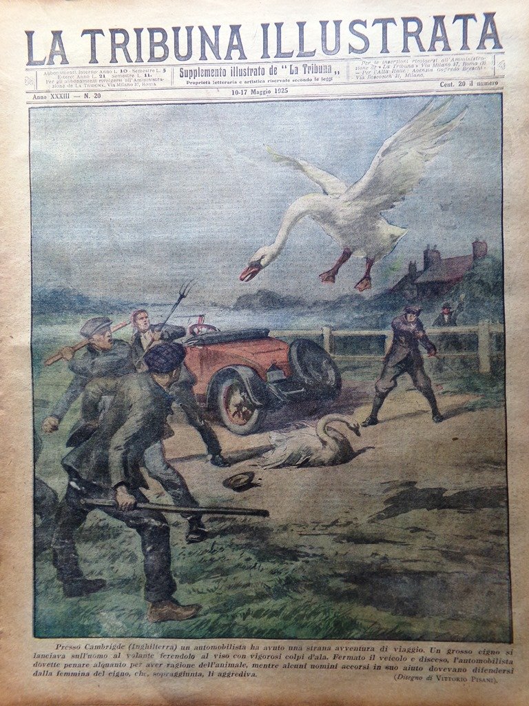 La Tribuna Illustrata 10 Maggio 1925 Musei Rivolta Lisbona Coogan …