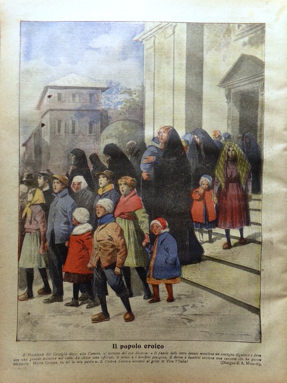 La Tribuna Illustrata 10 Marzo 1918 WW1 Alleati Roma Croce … | Immagine Gallery 3
