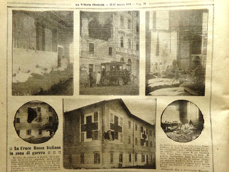 La Tribuna Illustrata 10 Marzo 1918 WW1 Alleati Roma Croce … | Immagine Gallery 4