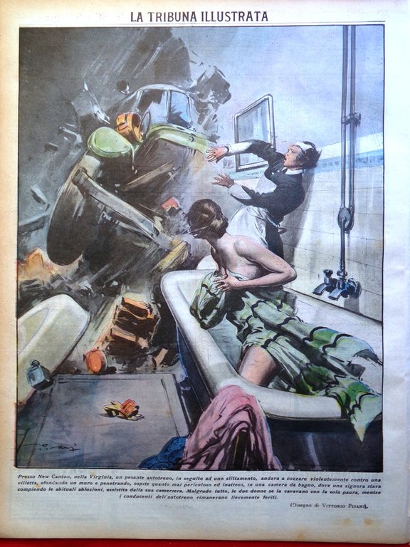 La Tribuna Illustrata 10 Marzo 1935 Musti Divisione Messina Castello …