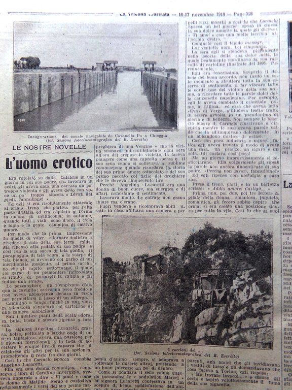 La Tribuna Illustrata 10 Novembre 1918 WW1 Franchet d'Esperey Biblioteca … | Immagine Gallery 4