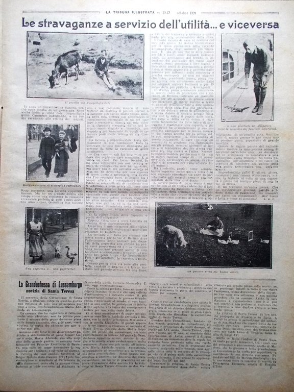 La Tribuna Illustrata 10 Ottobre 1920 Harding e Cox Presidenza …