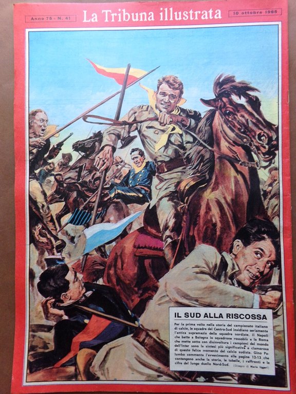 La Tribuna Illustrata 10 Ottobre 1965 Parione Mitri Buzzati Papa …