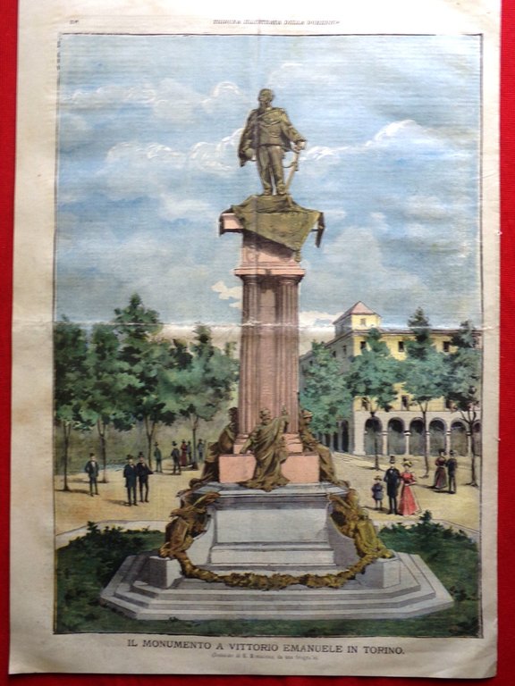 La Tribuna Illustrata 10 Settembre 1899 Processo Dreyfus Monumento Torino …