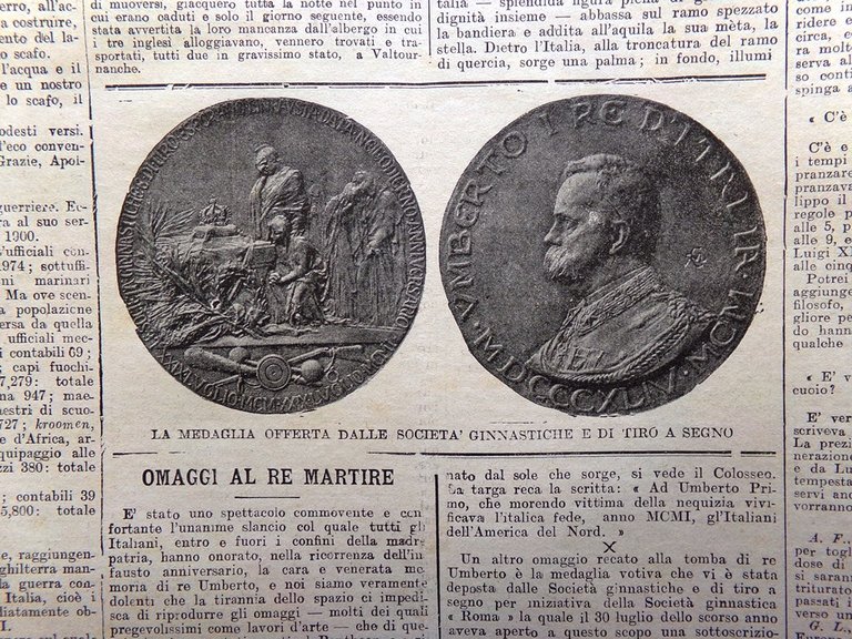 La Tribuna Illustrata 11 Agosto 1901 Malattia Francesco Crispi Cervino …