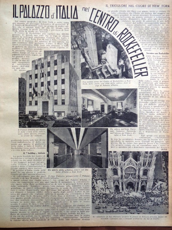 La Tribuna Illustrata 11 Agosto 1935 Negus Cavalli Ciclismo Massaua …