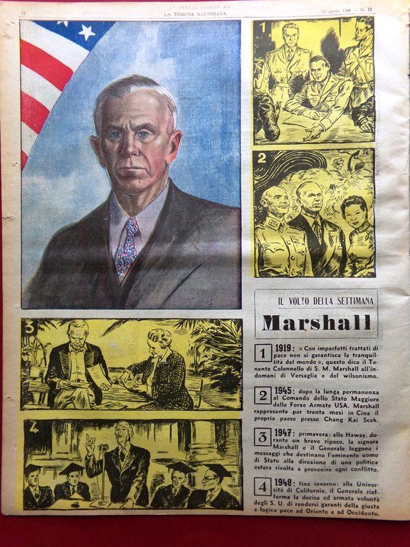 La Tribuna Illustrata 11 Aprile 1948 Duce Coppi Marshall Keynes … | Immagine Gallery 3