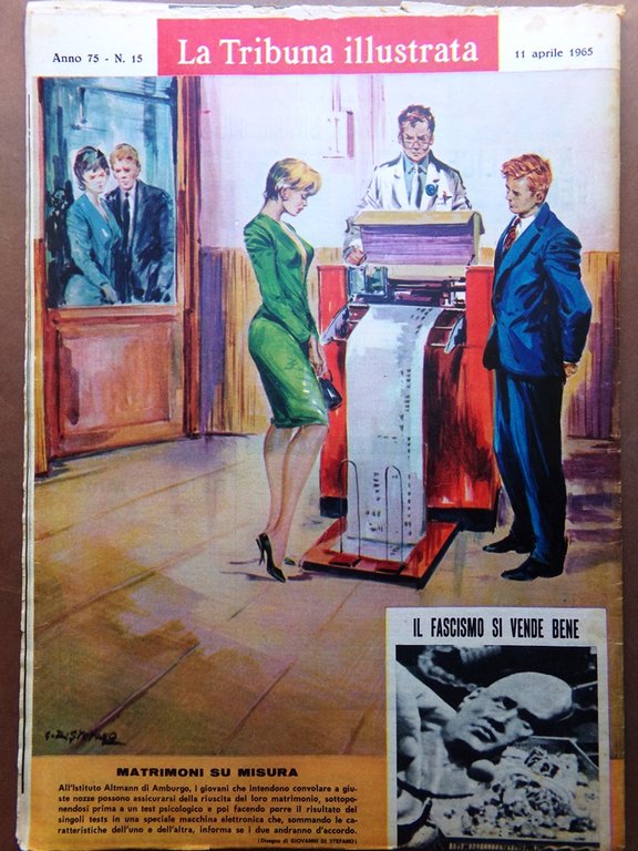 La Tribuna Illustrata 11 Aprile 1965 Mark Twain Picasso Sedia …