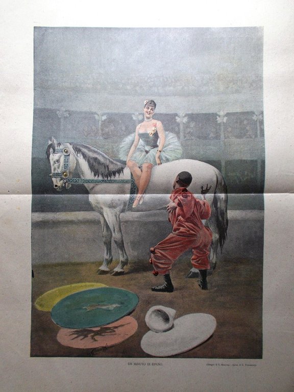 La Tribuna Illustrata 11 Dicembre 1892 Jay Gould Magnelli Ribot …