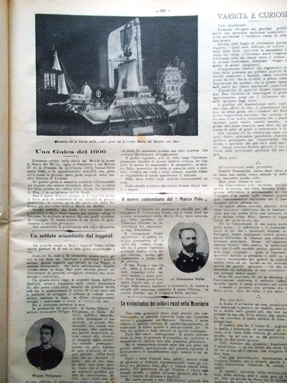 La Tribuna Illustrata 11 Dicembre 1904 Camera Deputati Montaspro Russia …