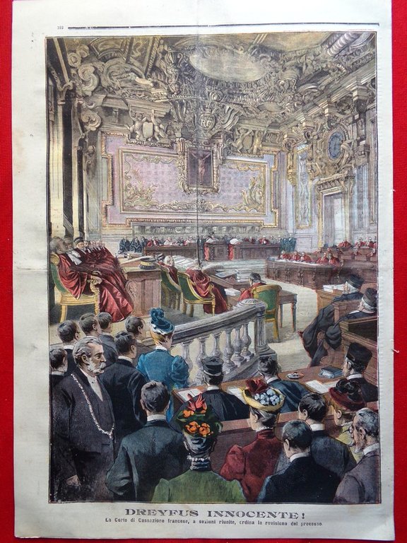 La Tribuna Illustrata 11 Giugno 1899 Dreyfus Innocente Spedizione Duca …