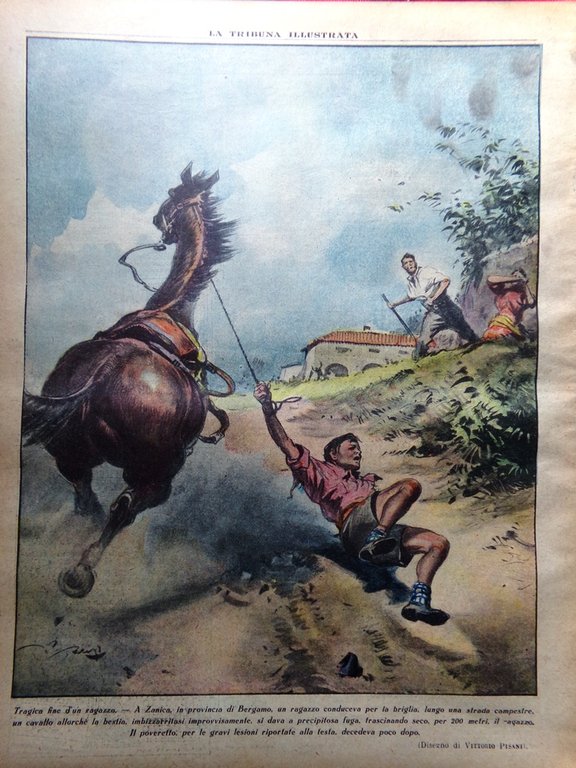 La Tribuna Illustrata 11 Luglio 1938 Ungheria Vittorio Pozzo Zampogna …