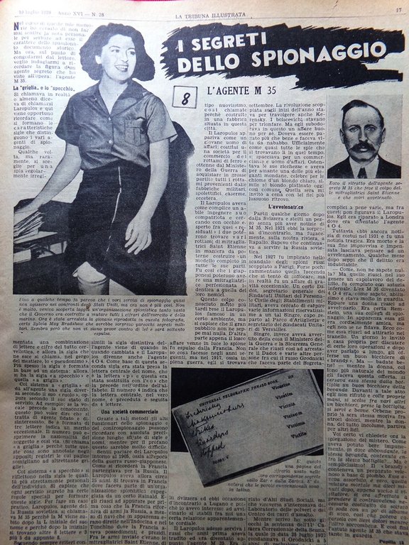 La Tribuna Illustrata 11 Luglio 1938 Ungheria Vittorio Pozzo Zampogna …